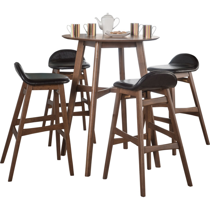 Adriana 5 Piece Pub Table Set & Reviews AllModern